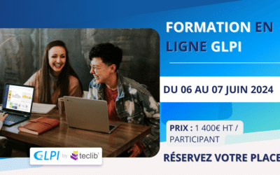 Formation GLPI en ligne découverte & usages – juin 2024