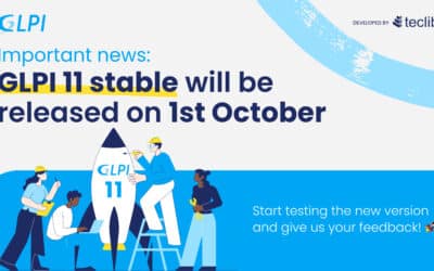 GLPI 11 stable will be released on 1st October 🚀