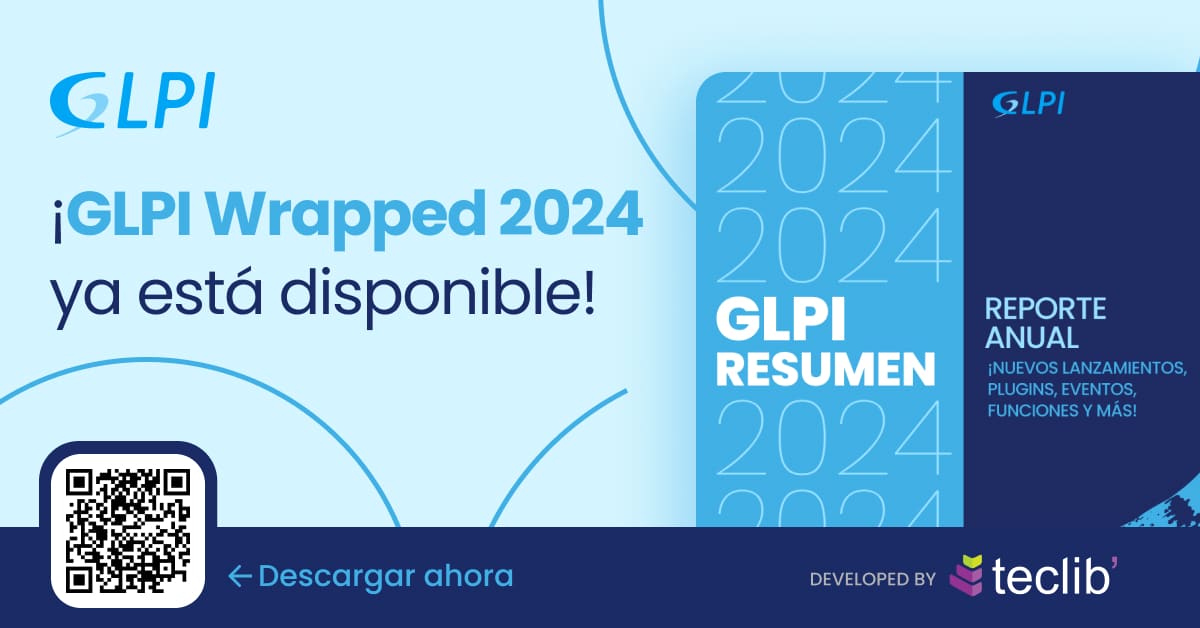 descargue el reporte de GLPI