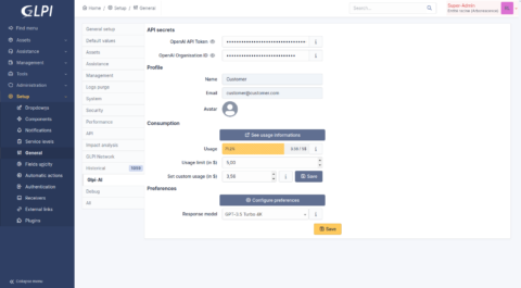 glpi mail plugin