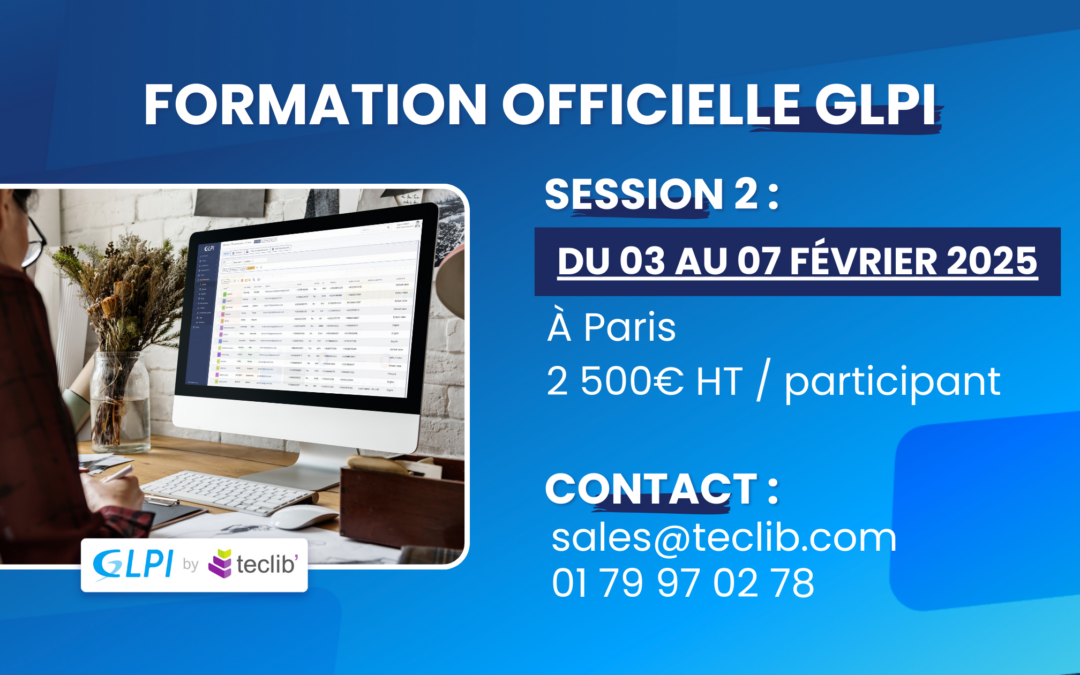 Formation GLPI Administration — Février 2025